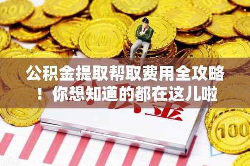 莆田公积金提取帮取费用全攻略!你想知道的都在这儿啦 莆田公积金提取帮取费用全攻略!你想知道的都在这儿啦